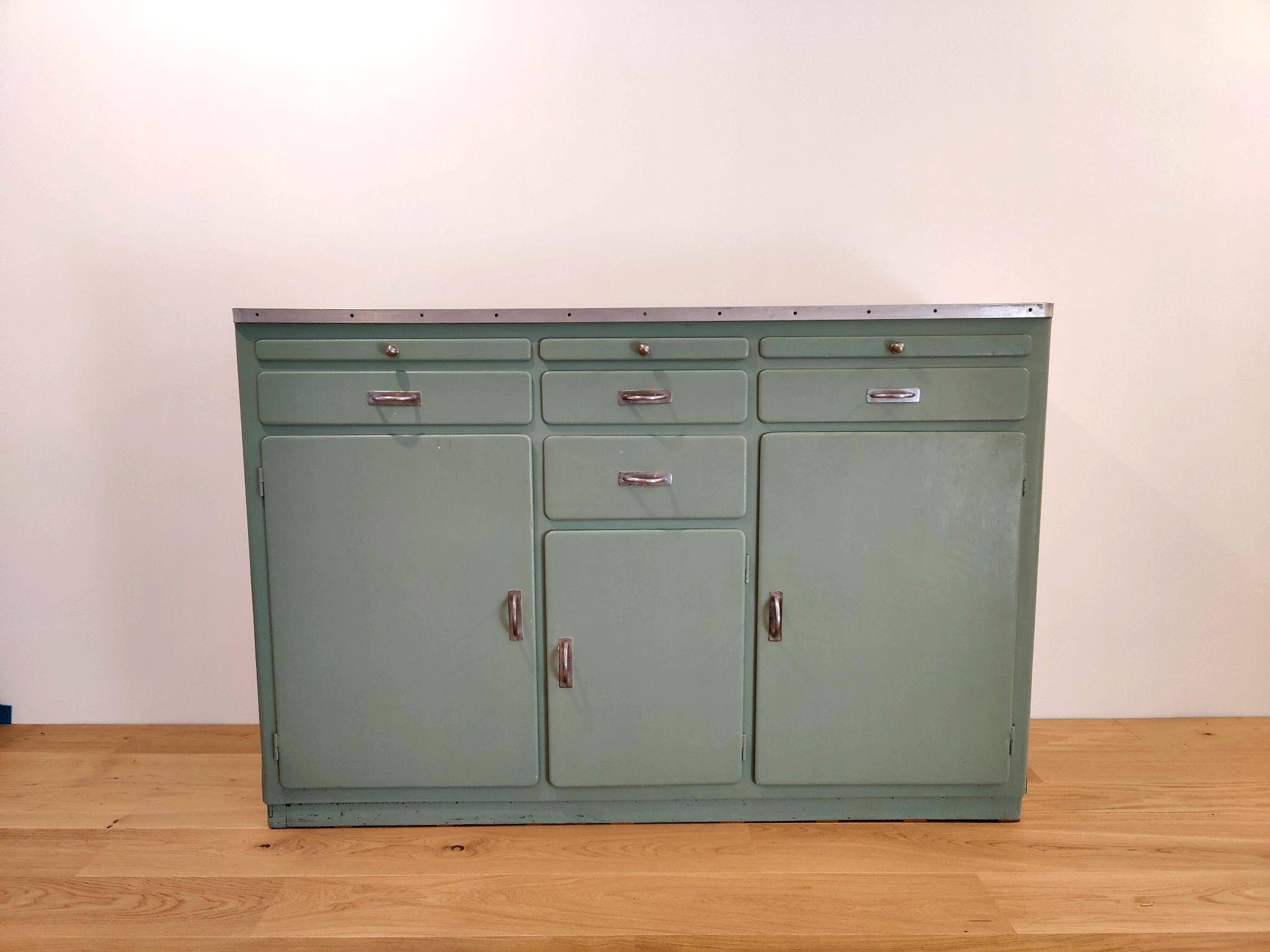 Vintage mado green style sideboard