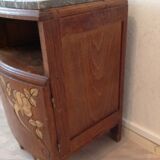 Chene bedside table / vintage 50-60s