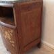 Chene bedside table / vintage 50-60s