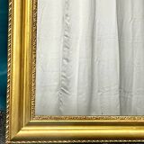 Antique mirror 150 x 65 cm Louis Philippe period. Gold leaf gilding. Very good condition