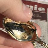 Set of 6 Vintage Gold Moka Spoons - Tableware - Coffee Spoons