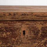 Antique counter with brown patina (c.1920) #96
