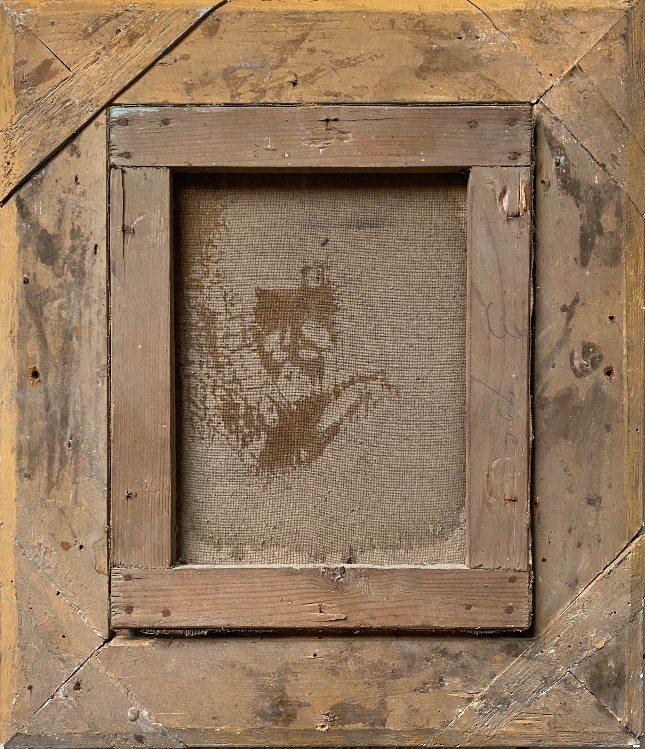 Table HST 1873 "Family portrait" Edmond MENESTRIER (?-1884) + frame