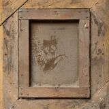 Table HST 1873 "Family portrait" Edmond MENESTRIER (?-1884) + frame