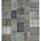 Handmade Oriental Contemporary 200 cm x 300 cm Grey Patchwork Carpet
