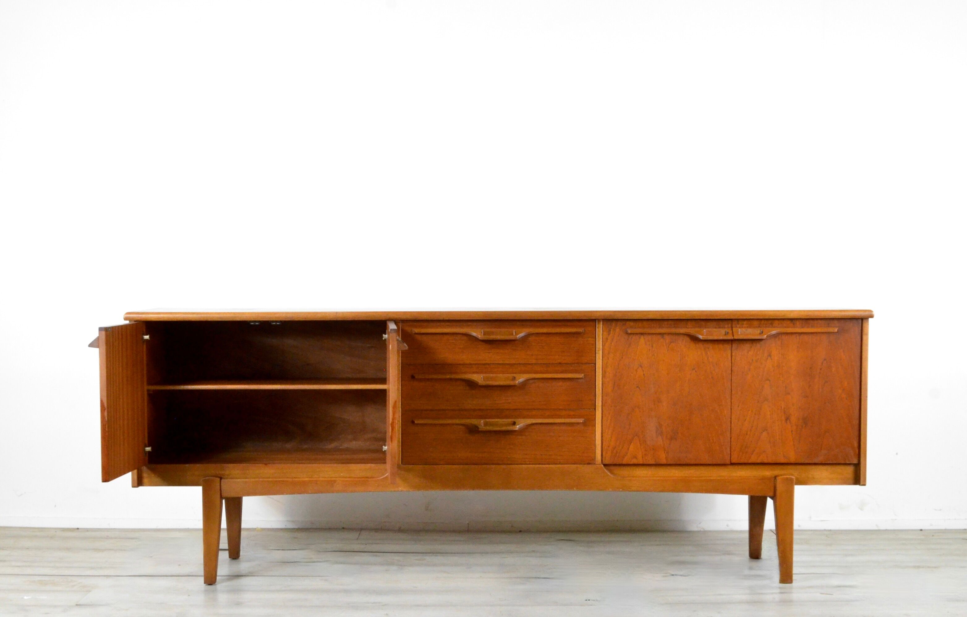 Midcentury teak sideboard / long john by jentique