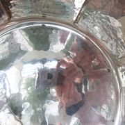 Champagne bucket circa 1960, Italian design Fratelli Cassetti, silver plated metal