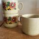 Lot 3 ceramic flower cups