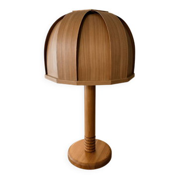 Lampe GB Solbacken Svarveri Suède circa 1970