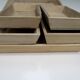 Plateaux en bois naturel -set de 4