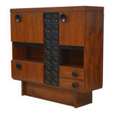 Brutalist armoire/bar by De Coene 1970s