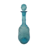 Carafe ancienne bleue turquoise