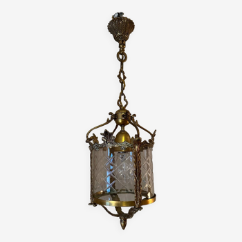 Brass pendant light