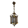 Brass pendant light