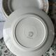 6 flat plates Dolly Faïencerie Nouvelle