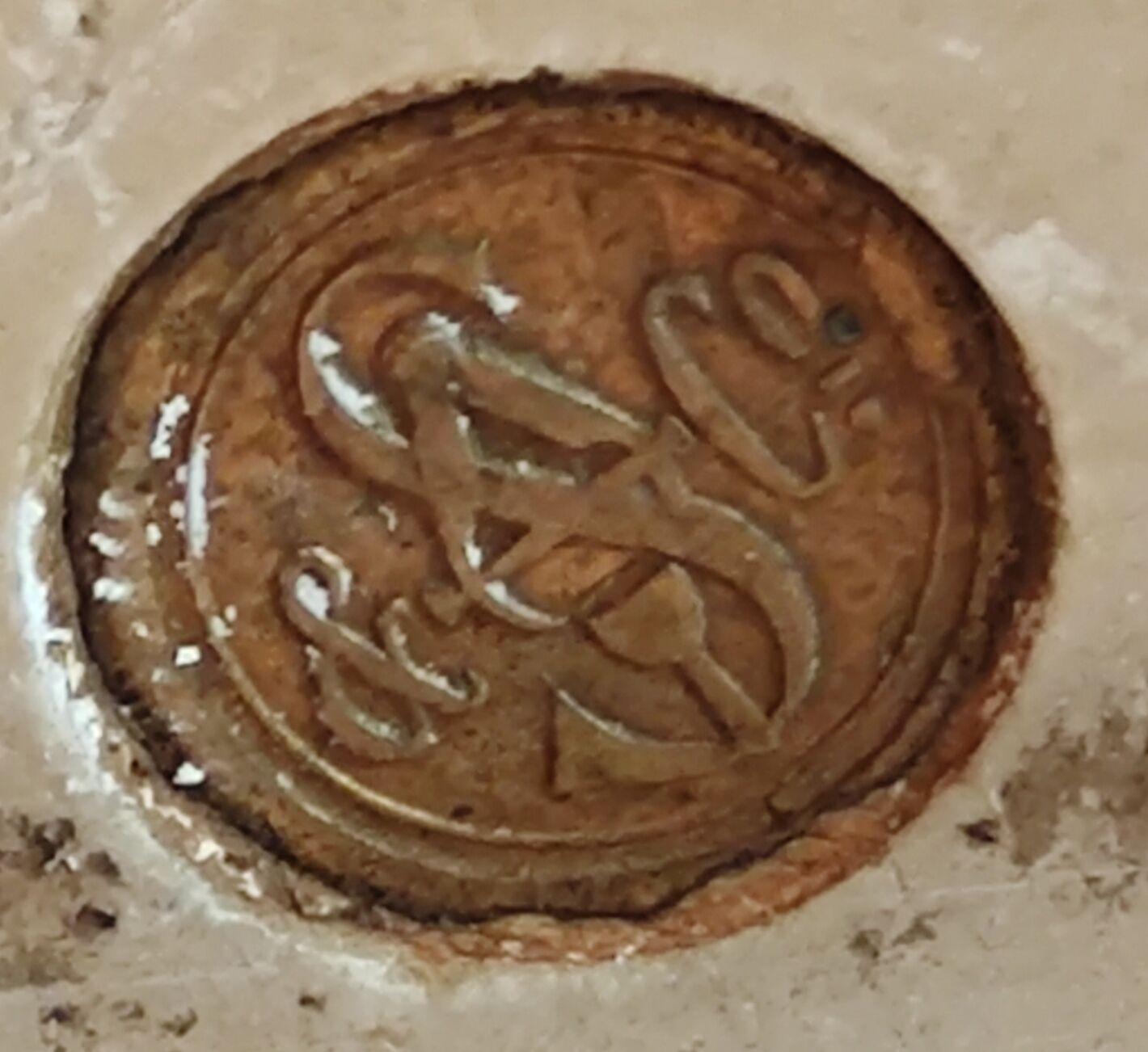 Bust of a woman in alabaster