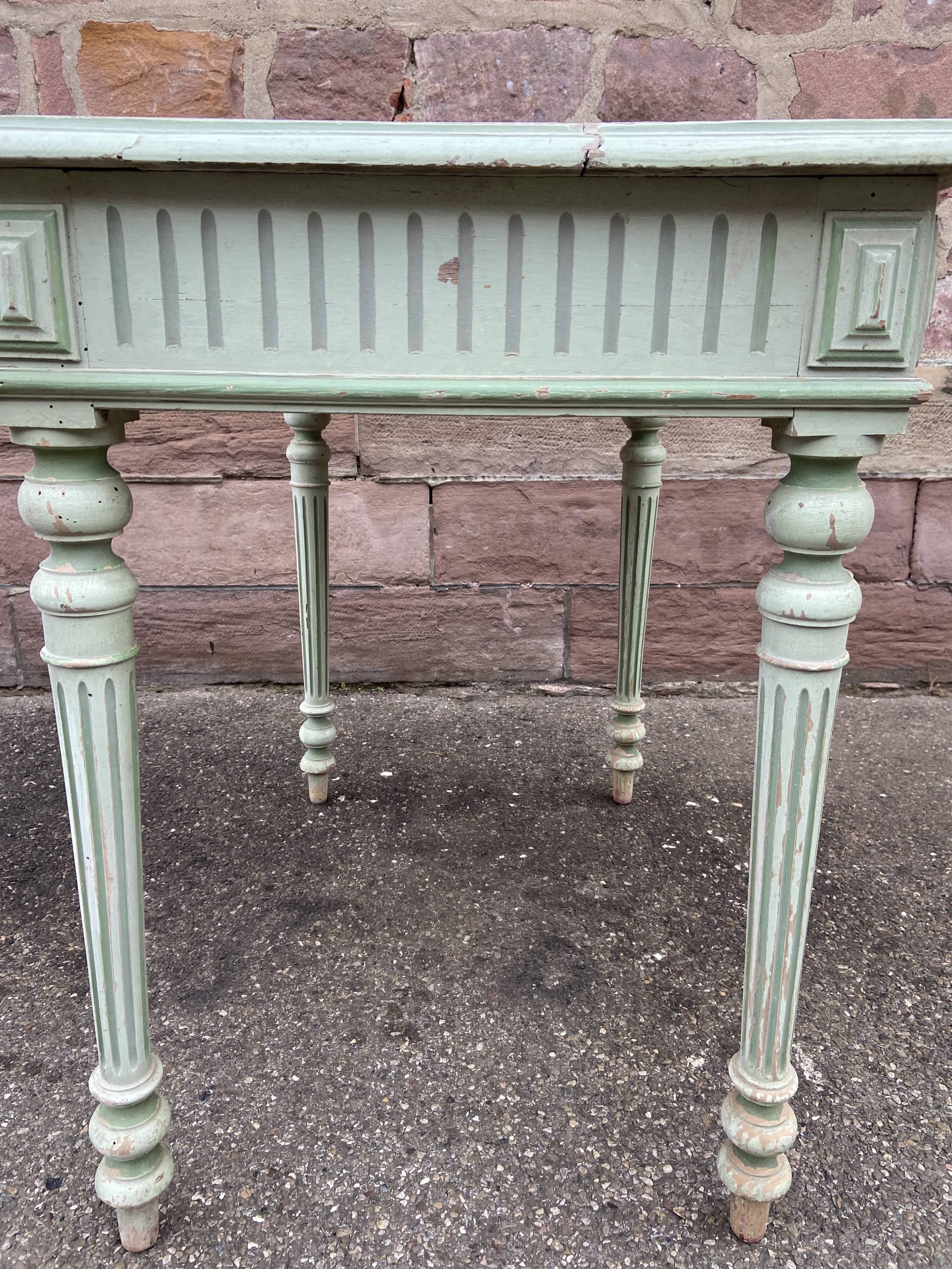 Antique office Louis XVI style Painted 1920