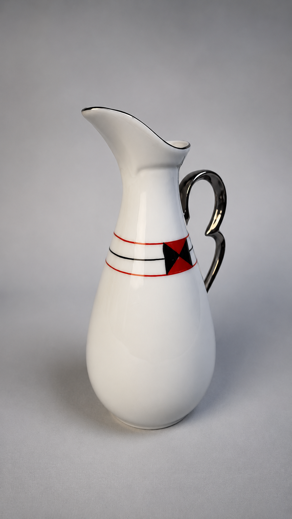 Art Deco porcelain condiment set