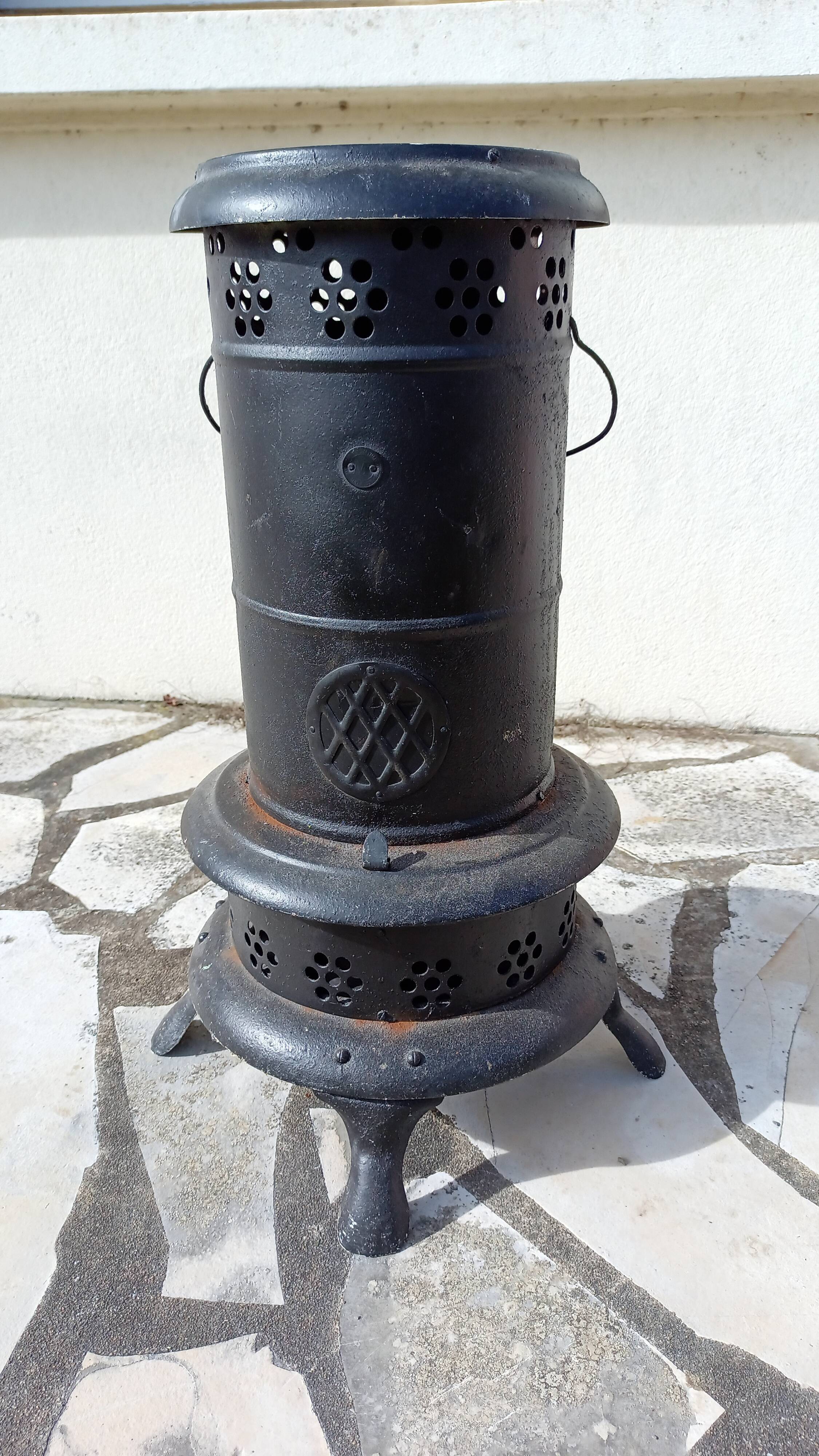 Old oil stove