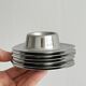 Set of 6 brushed stainless steel egg cups