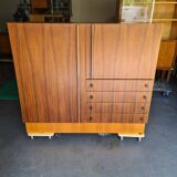 Teak storage unit, Luigi Bartolini sideboard 1960