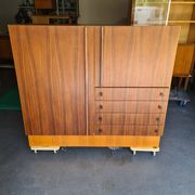 Meuble de rangement teck, buffet Luigi Bartolini 1960