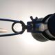 Mid-century minimalist shelf lamp by Swisslamps International