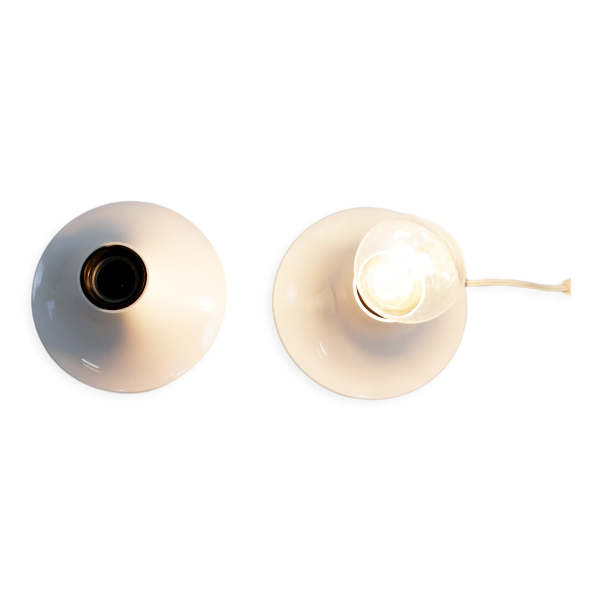 Set of 2 Teti wall lamps by Vico Magistretti for Artemide, 1970s