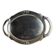Art Nouveau, silver-plated metal tray Theodor Radivon hallmark circa 1900