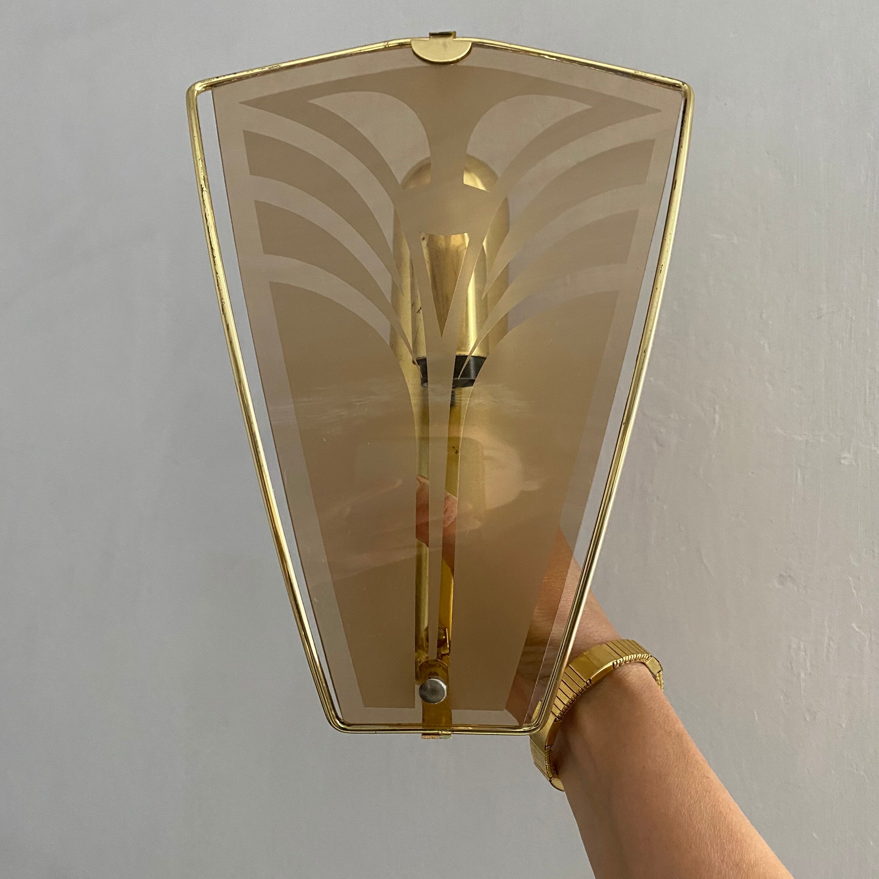 Pair of wall lights 80s