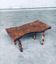 Brutalist Style Handcrafted Oak & Grape Wood Side Table, 1950s
