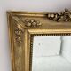Louis XVI style mirror in wood and gilded stucco, 19th century