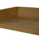 Vintage wooden wall shelve rack bookshelf in pinewood