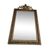 Miroir doré baroque