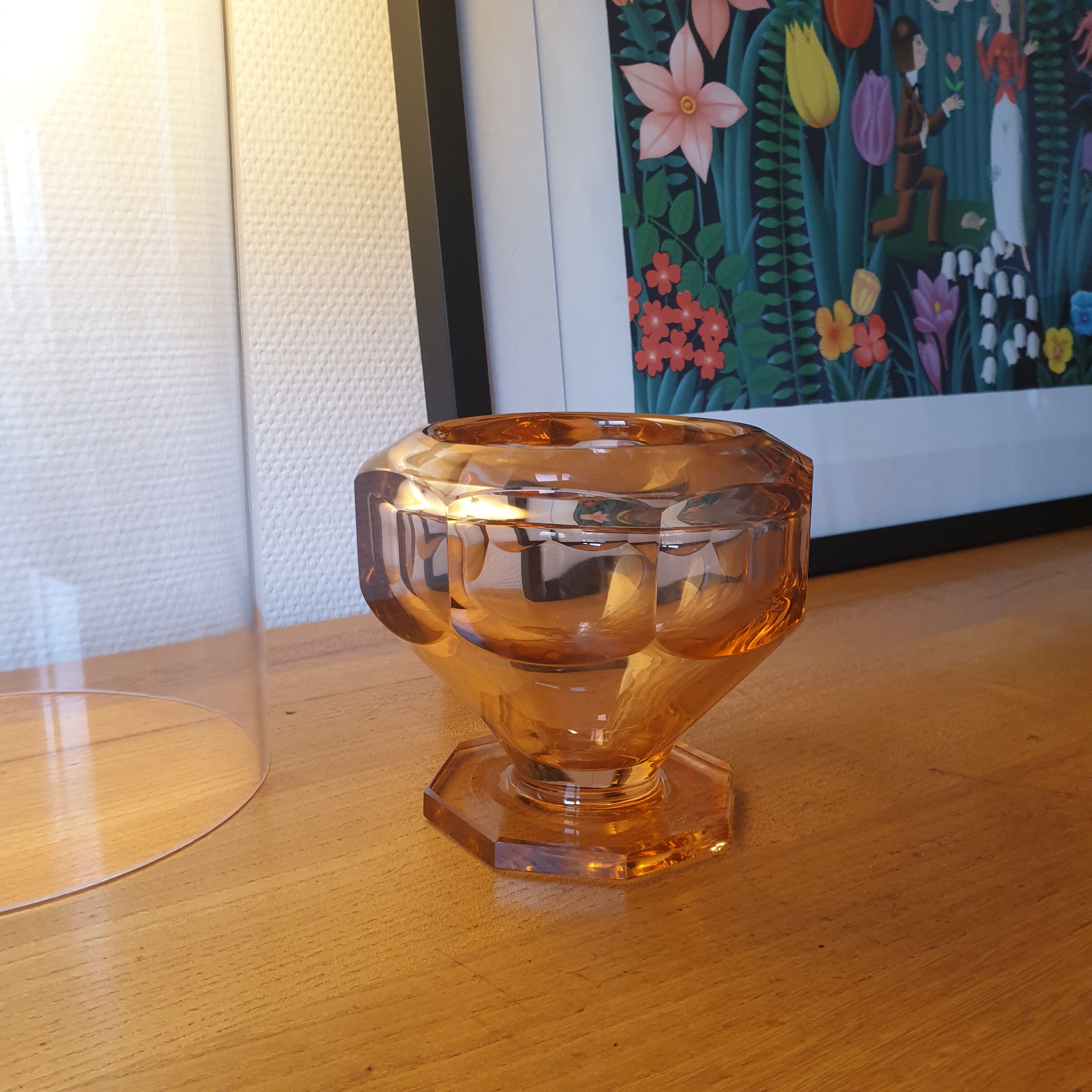 Coupe en verre Muller Fres Lunéville