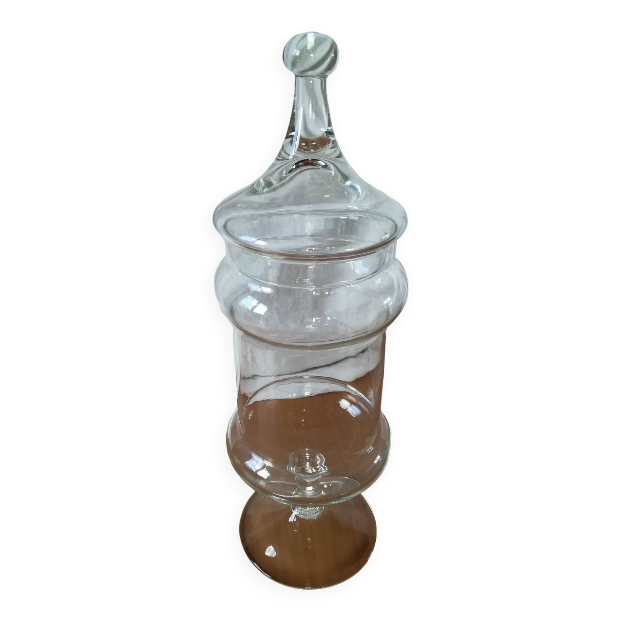 Apothecary jar Candy box on glass base