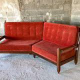 Corner sofa by Guillerme and Chambron for Your home, France 60s