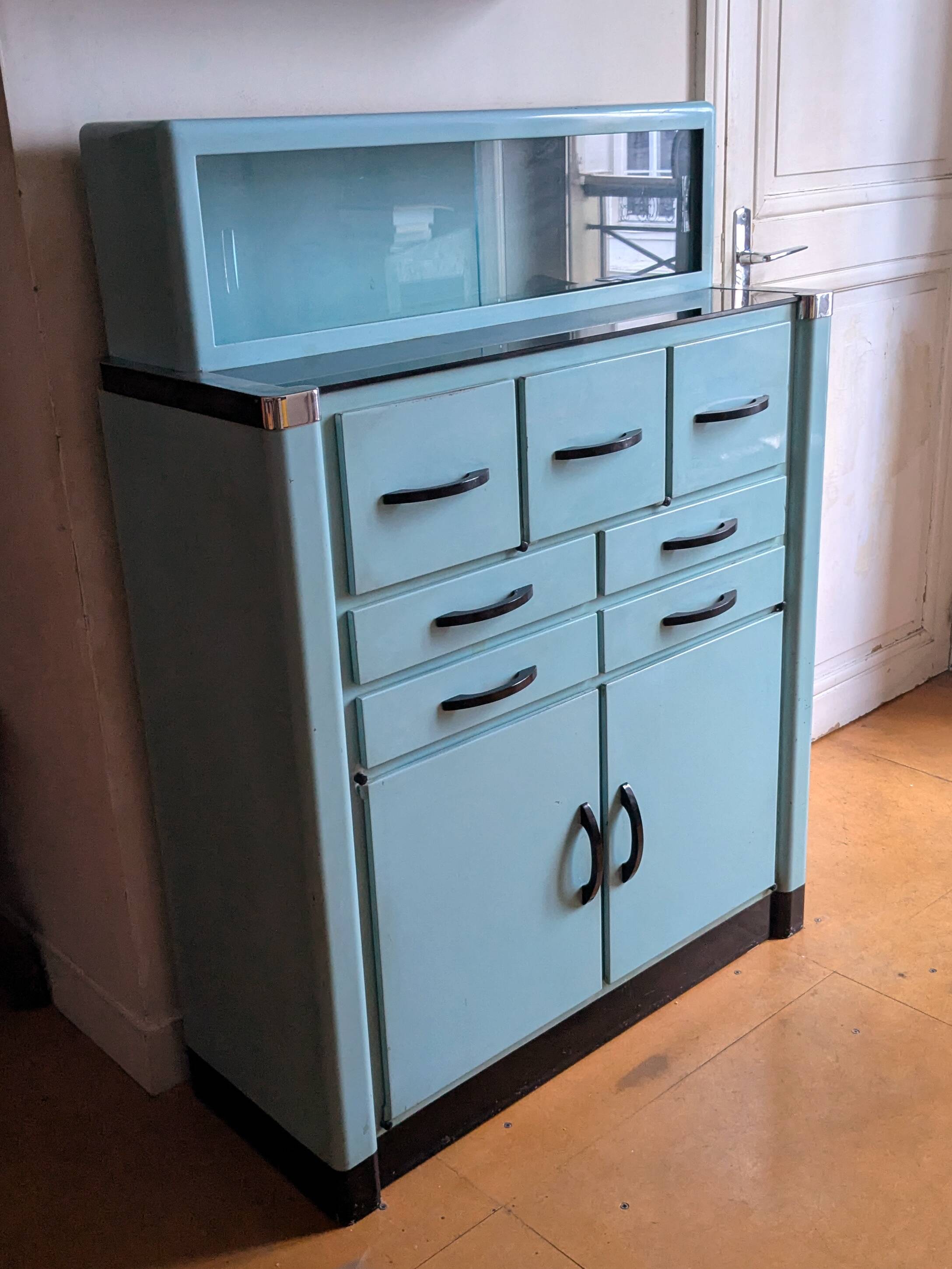 1950s dentist's cabinet