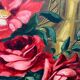 Ancienne peinture de roses