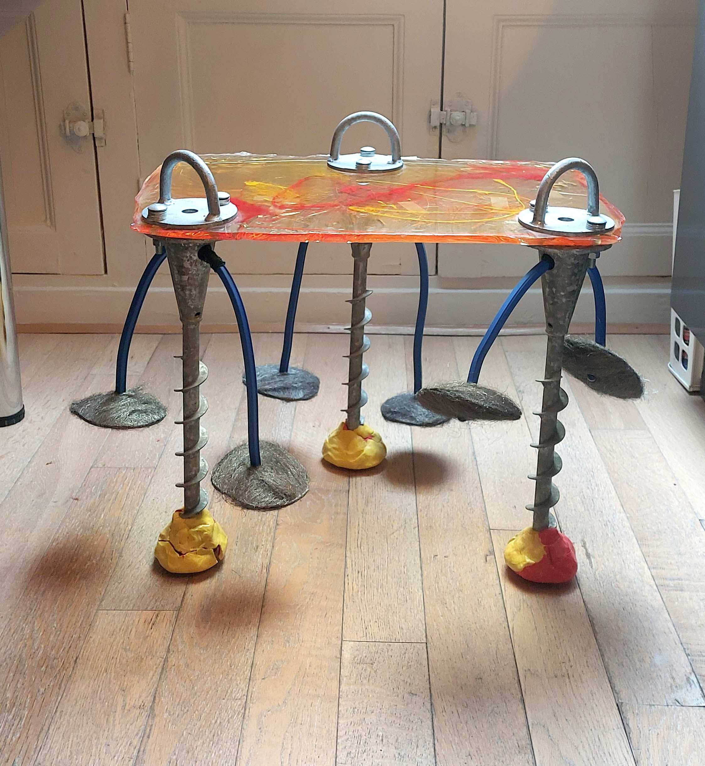 "Side table" by Gaetano Pesce