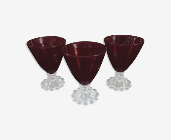 Lot de verres vintage