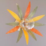 70s flower wall or ceiling light