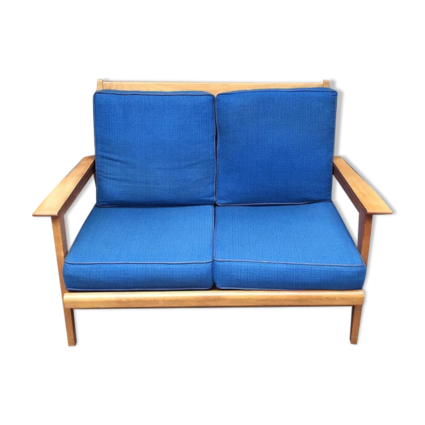 Banquette style scandinave fin années 50