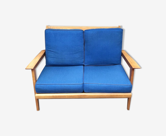 Banquette style scandinave fin années 50