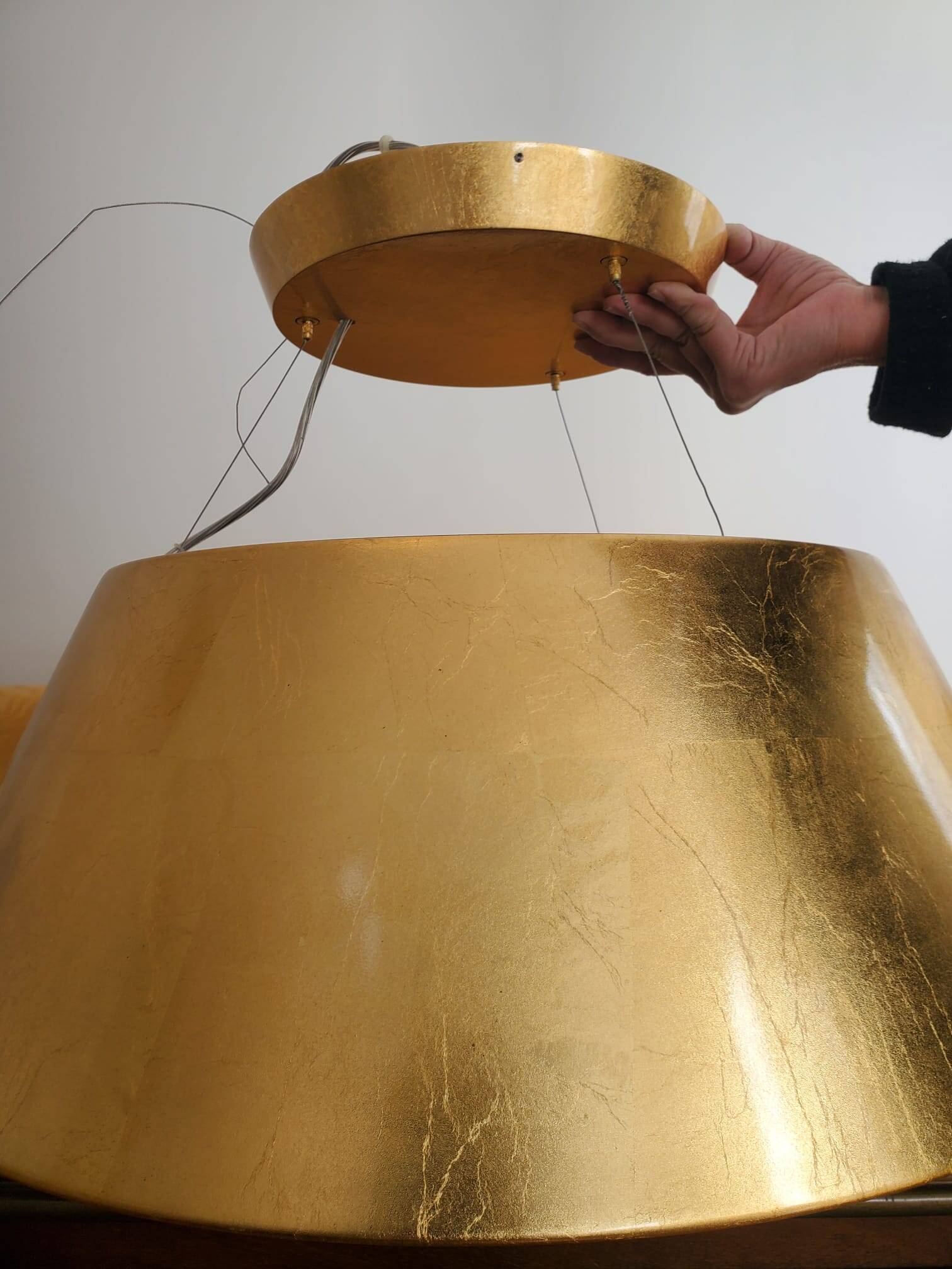 Design cielo led pendant light from lirio by philips, gold