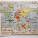 School Map - Planisphere -