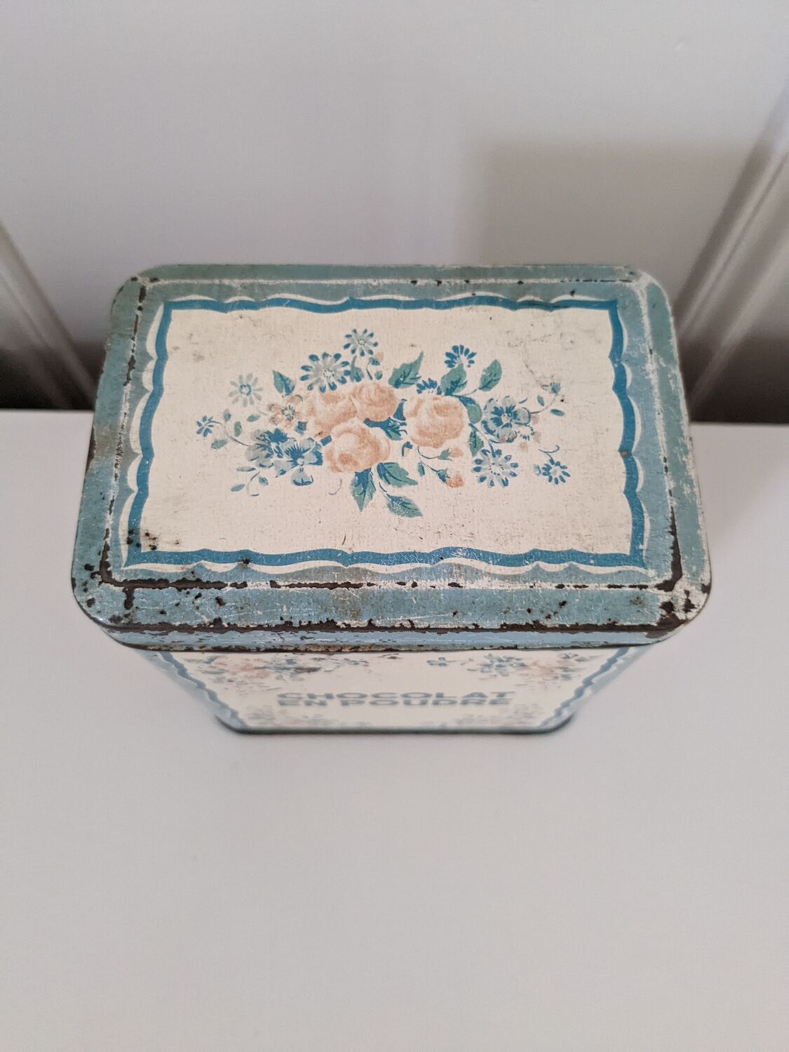 Vintage metal box