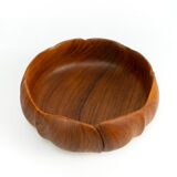 Handmade teak bowl