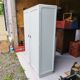Vintage wardrobe boarding wood painted
