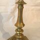 Brass candlestick nineteenth 28 cm